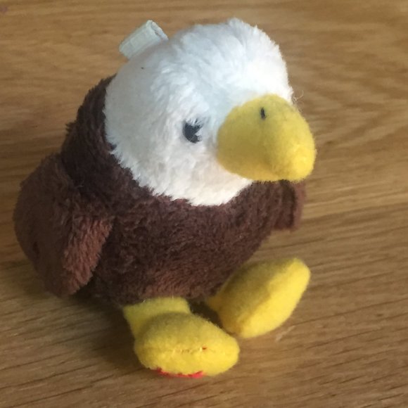 VTG Eagle Collection Pewter Porcelain Plush Lot 11 - Picture 14 of 16